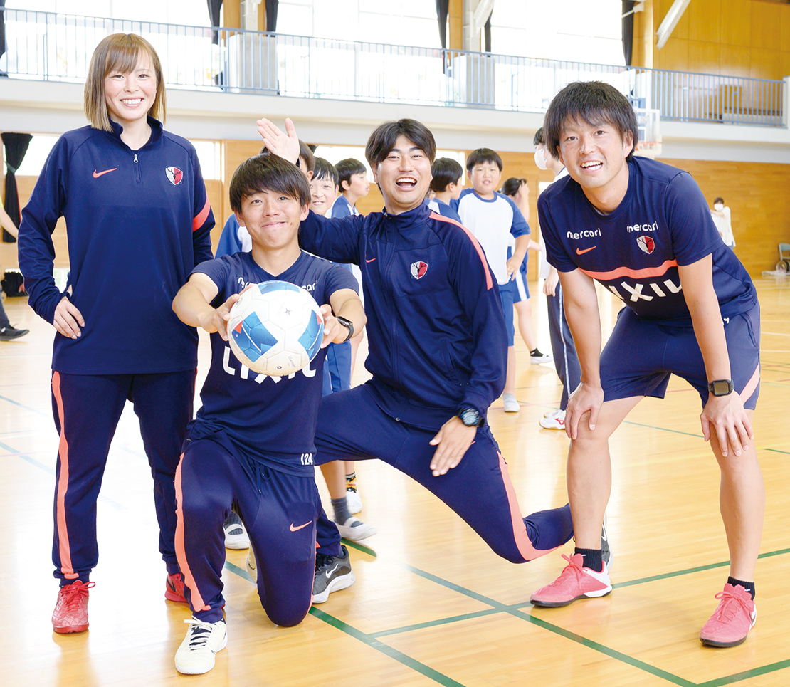 波崎小学校のコーチたち