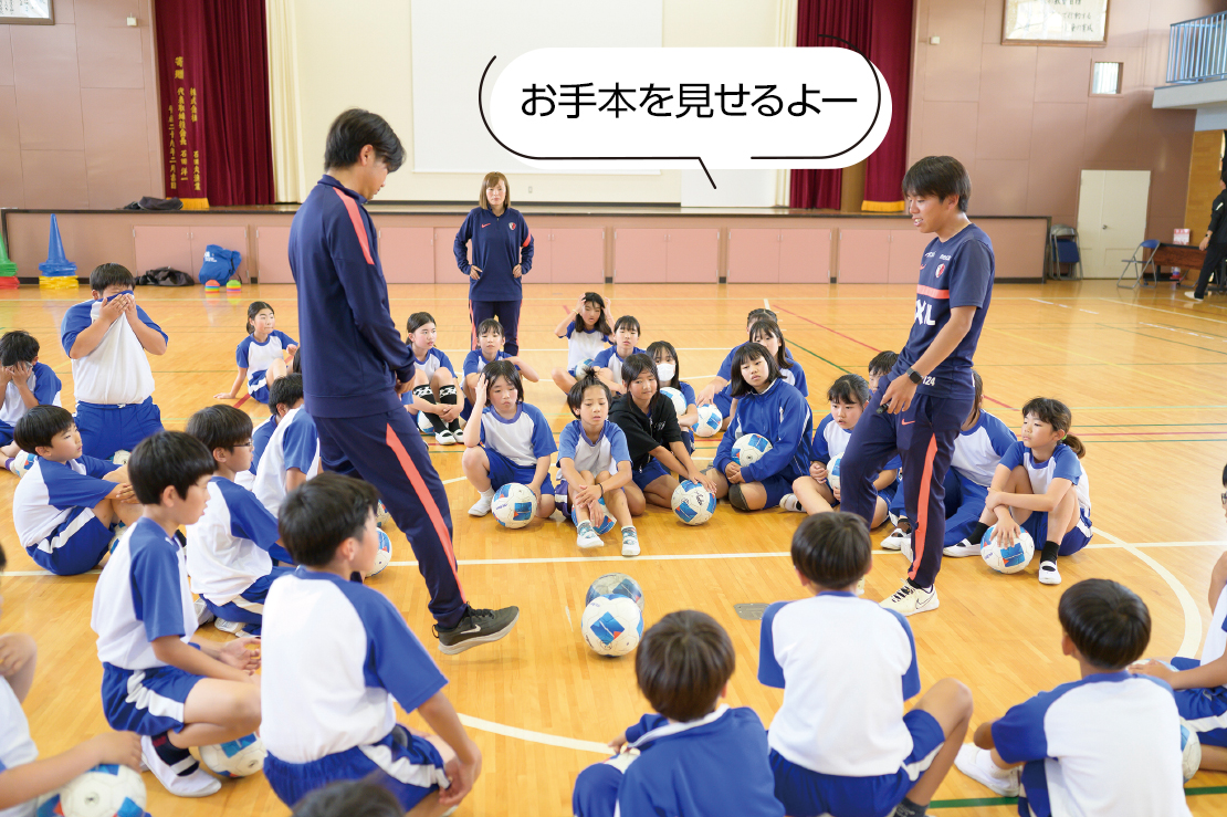 コーチのお手本