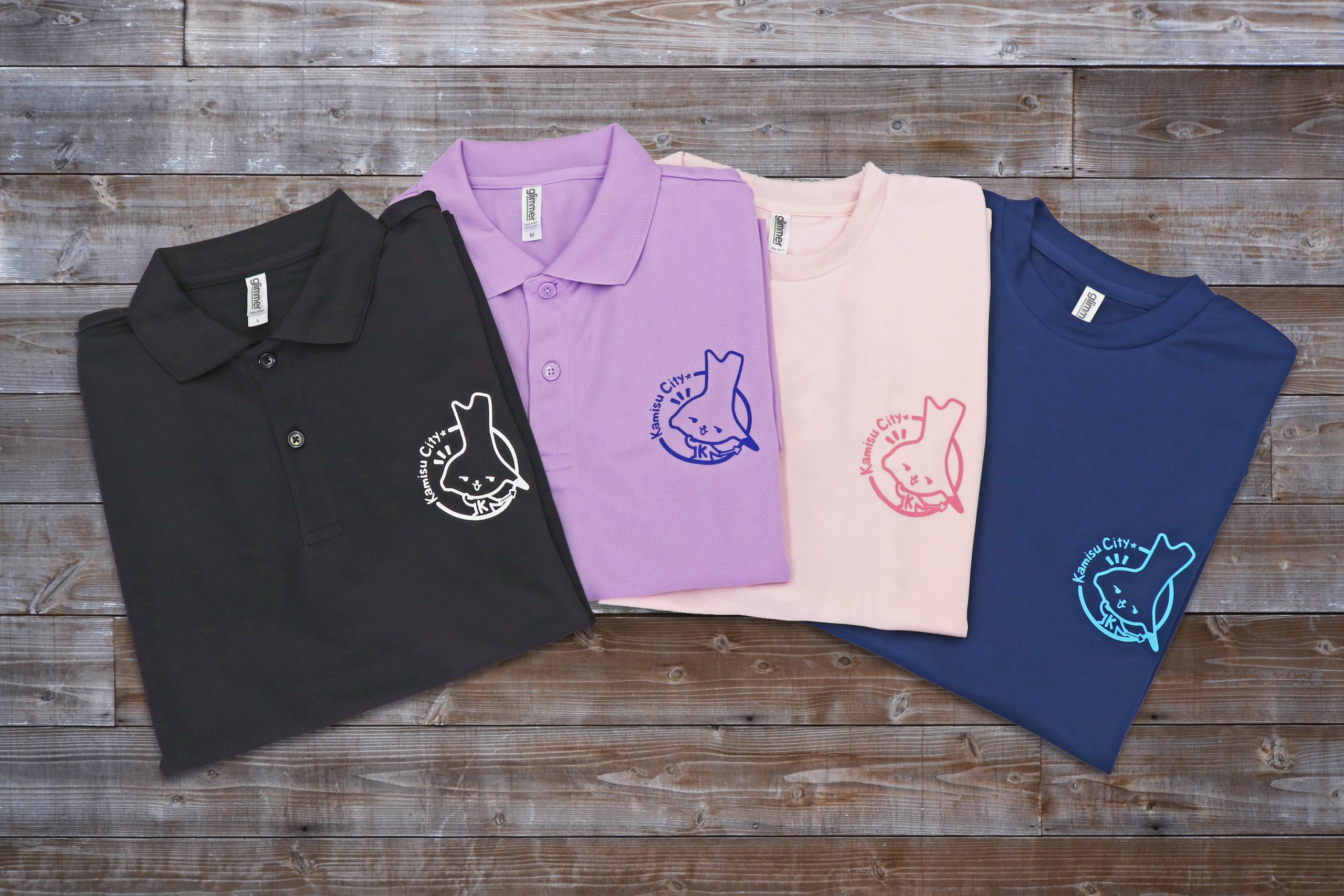 カミスココくんポロシャツとTシャツ