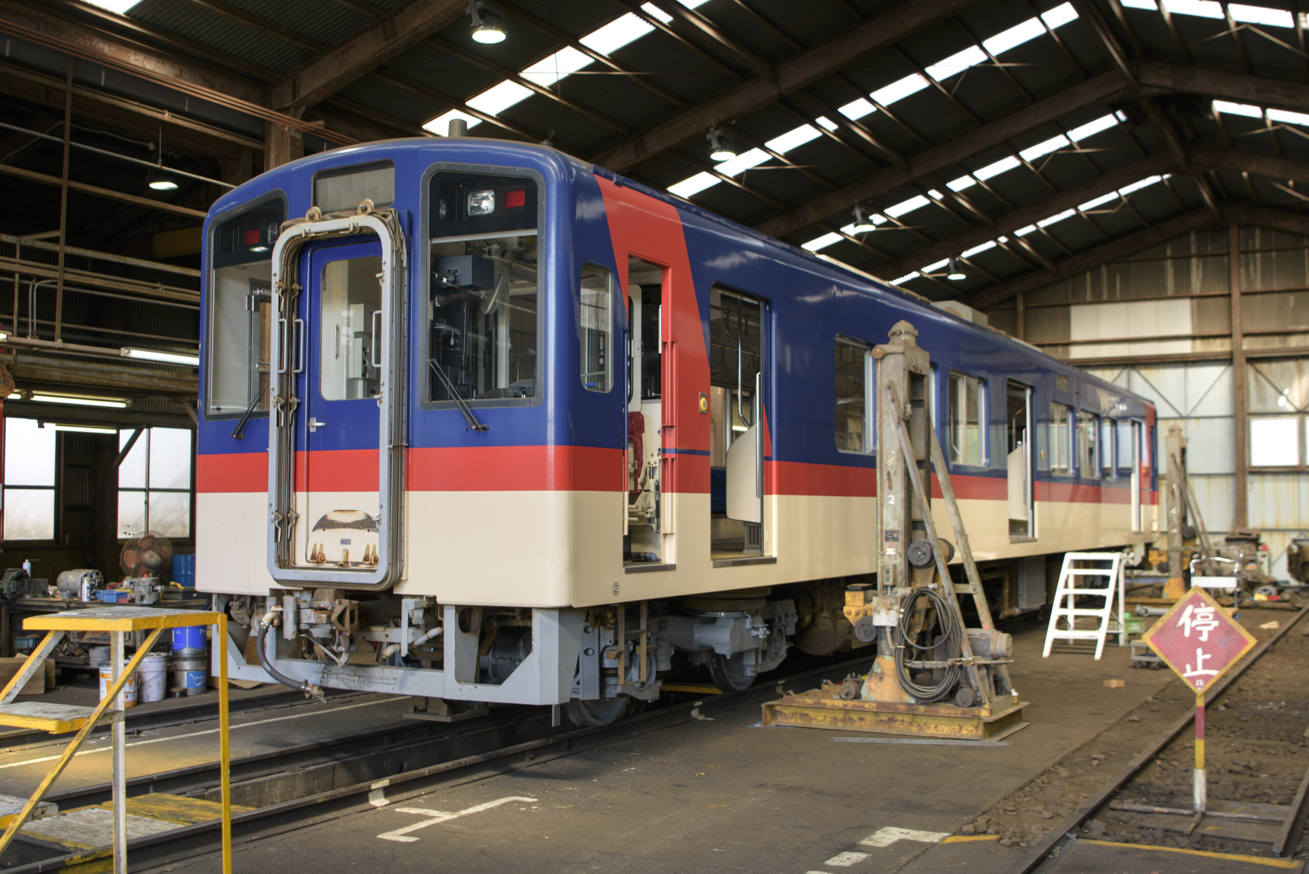 車両基地内の様子