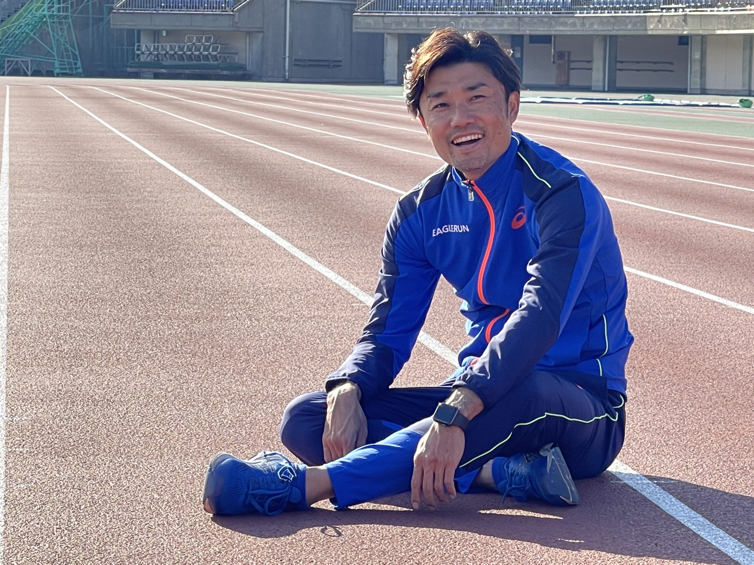 末續選手の写真