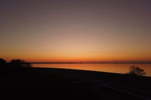 なさか夕日の郷公園（外浪逆浦）