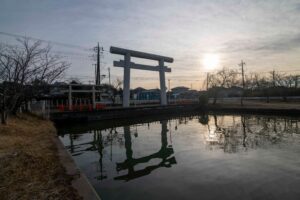 息栖神社一の鳥居